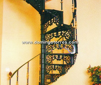 Piezas para la cerrajería artística en hierro fundido, aluminio, hierro