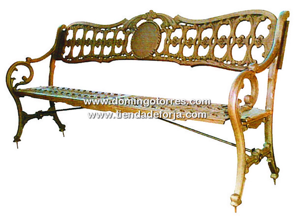 Banco de hierro fundido B-21 - Forja Domingo Torres S.L.Forja Domingo