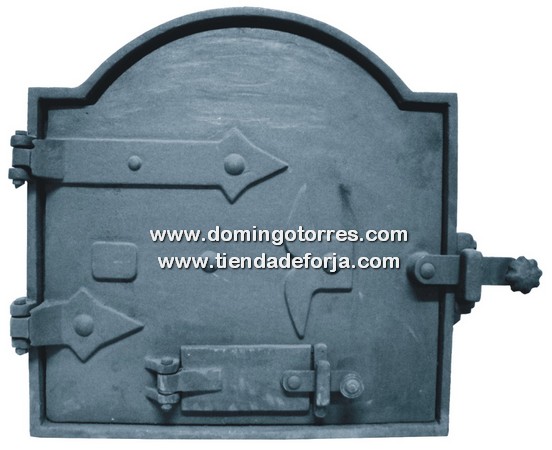 Puerta de fundición para horno - Domingo Torres S.L.Forja Torres S.L.