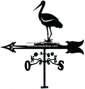 V-30 Veleta forja cigüeña