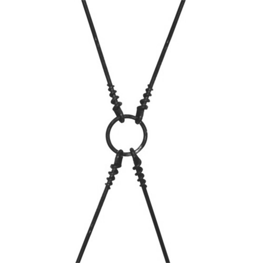 151-BF-D Barrote forjado doble con aro central 151-BF-D Barrote forjado doble con aro central