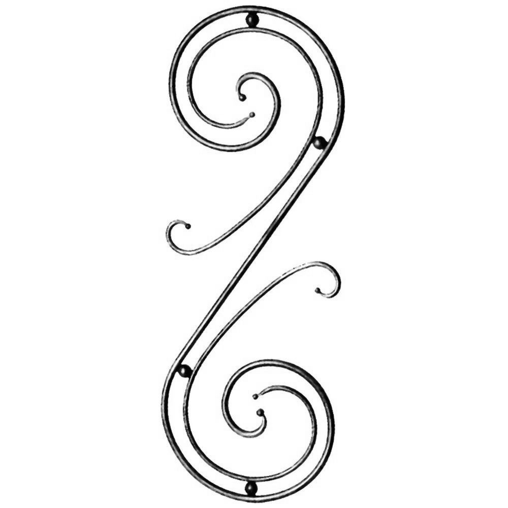 163-BF Barrote para barandilla original de forja 163-BF Barrote para barandilla original de forja