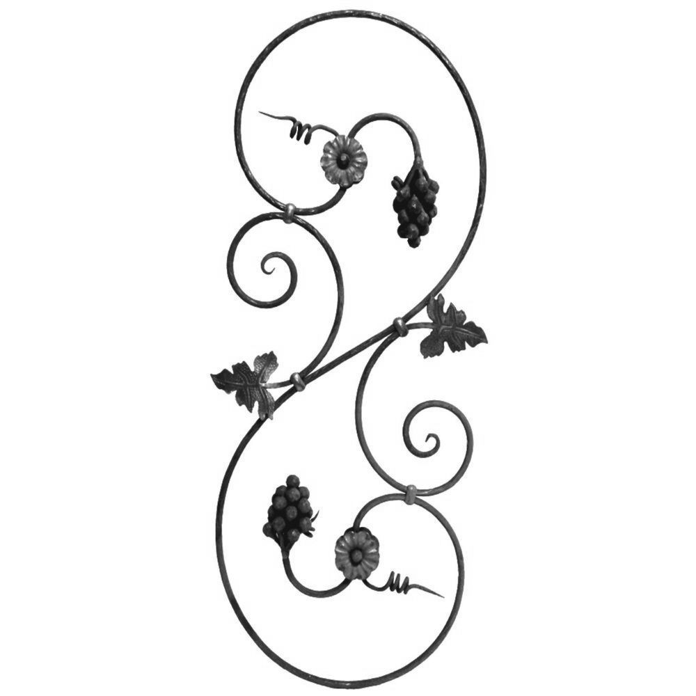 164-BF Barrote forjado para barandilla de bodegas 164-BF Barrote forjado para barandilla de bodegas