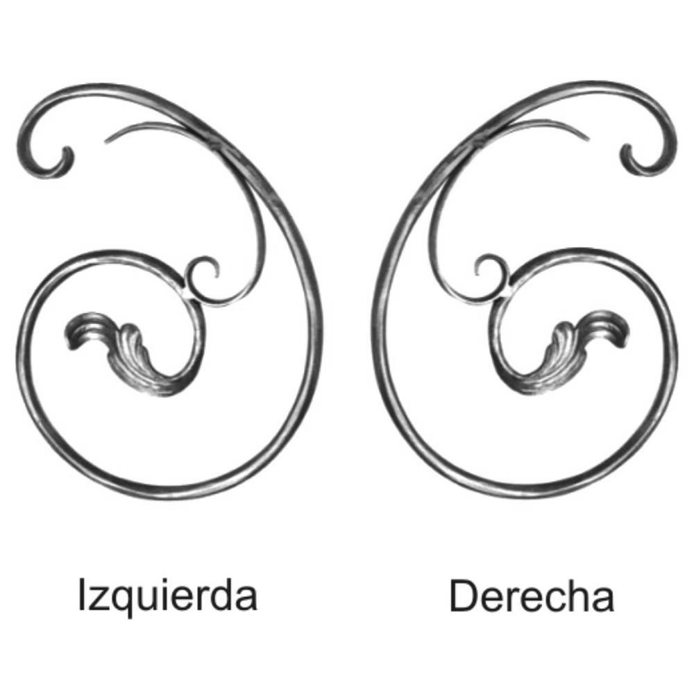 179-AF Adorno forjado para cancelas y portones 179-AF Adorno forjado para cancelas y portones