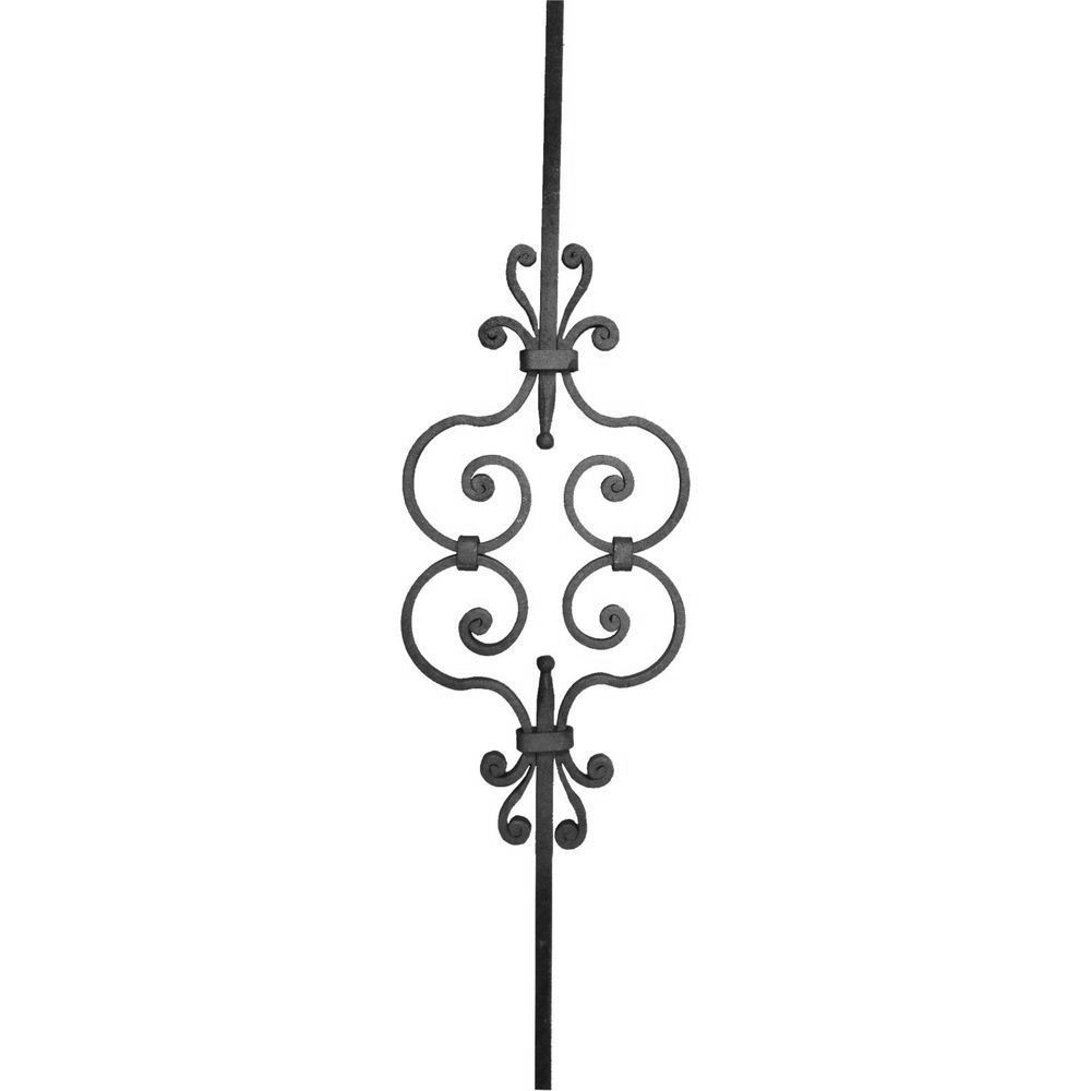 196-BF Barrote para cancela de hierro forjado 196-BF Barrote para cancela de hierro forjado