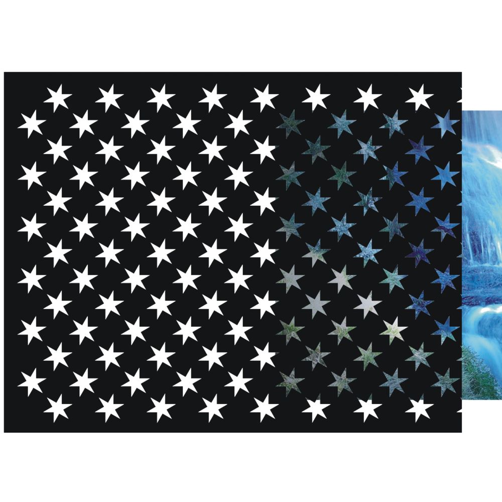 23-CHP Chapa con pequeñas formas de estrellas 23-CHP Chapa con pequeñas formas de estrellas