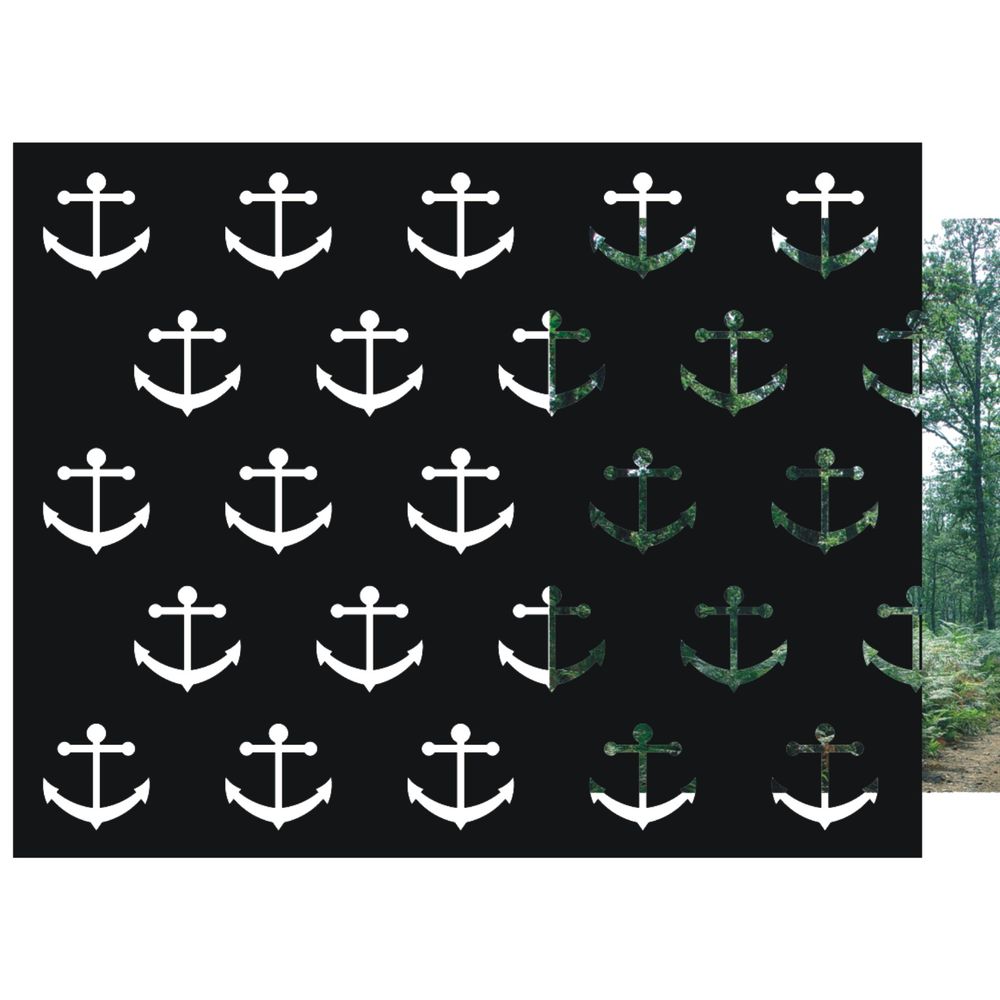 24-CHP Chapa anclas para decorar puertos 24-CHP Chapa anclas para decorar puertos