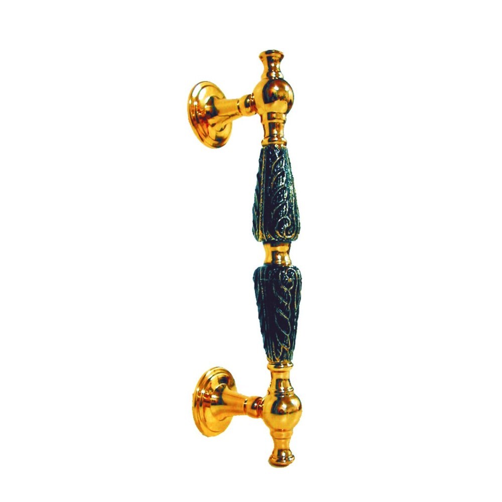 3-TL Tirador patinado de latón para portones 3-TL Tirador patinado de latón para portones