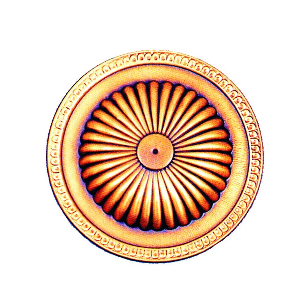 4-RCL Roseta redonda de chapa de latón 4-RCL Roseta redonda de chapa de latón