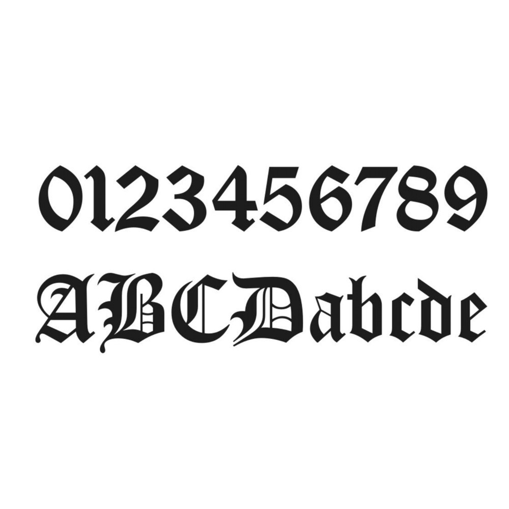 5-VF Número estilo gótico de forja artística 5-VF Número estilo gótico de forja artística