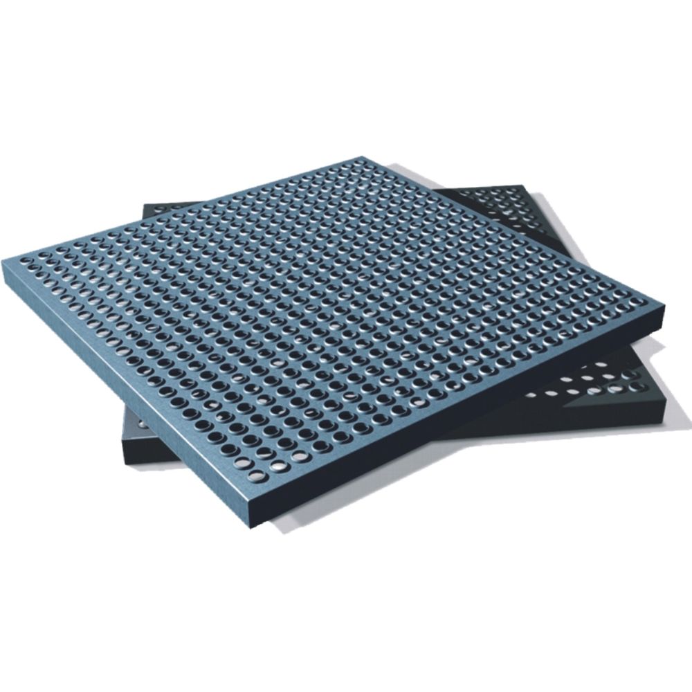 6-CHP Meseta cuadrada en chapa perforada para escaleras 6-CHP Meseta cuadrada en chapa perforada para escaleras