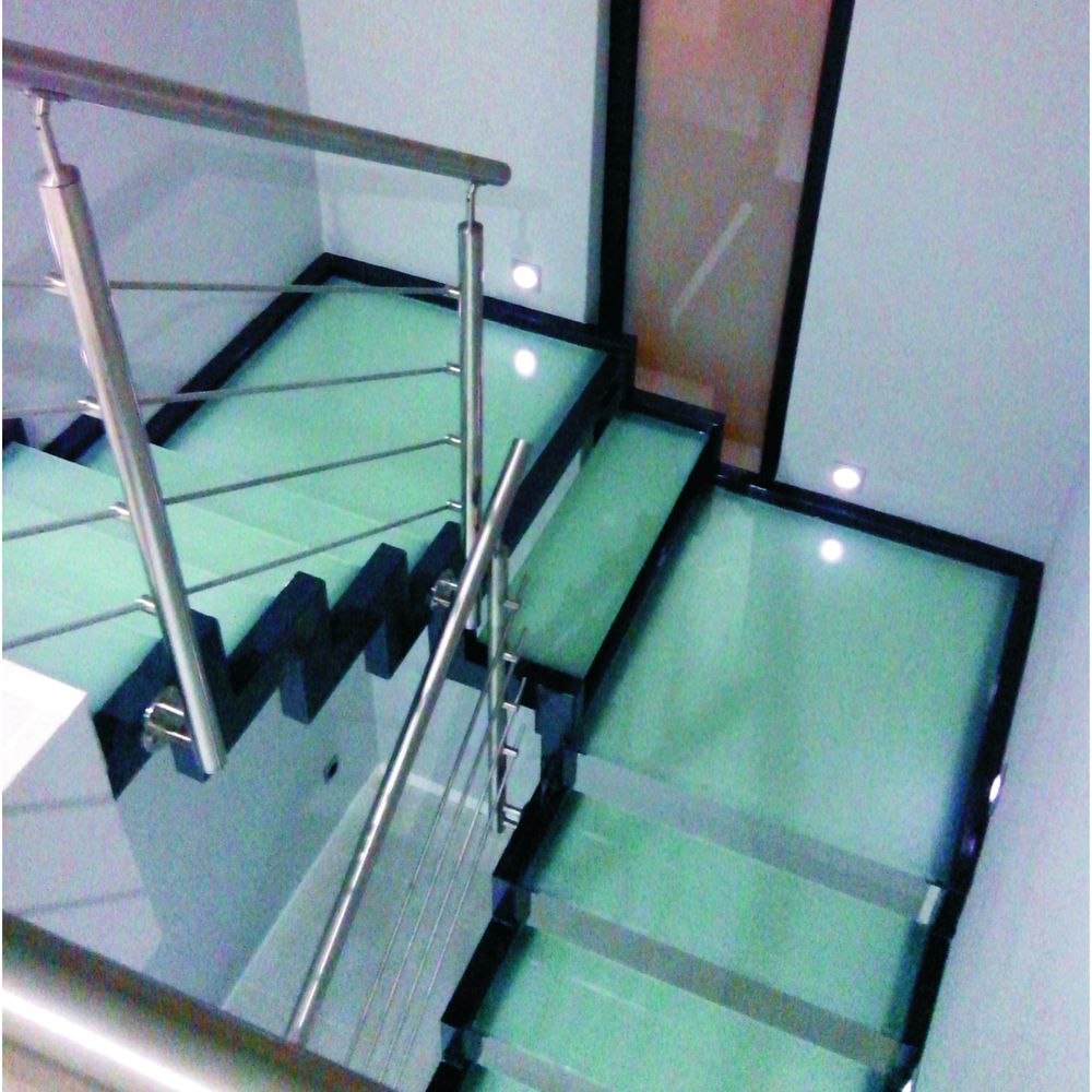 8020 Baranda moderna de acero inoxidable 8020 Baranda moderna de acero inoxidable