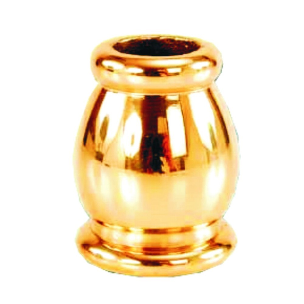 83-ML Macolla lisa con doble anillo de latón 83-ML Macolla lisa con doble anillo de latón