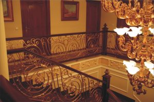 Barandilla de hierro forjado