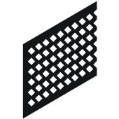 21-CHP-B Chapa cortada con cuadrados horizontales