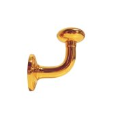 24-PVL Percha con único gancho latón