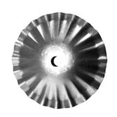 25-RF-R Plato de chapa para apliques