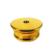 25-RL Tapa lisa para tubo de latón