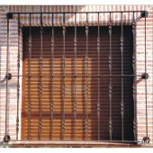 3023 Reja para ventana con barrotes sencillos y dobles de hierro