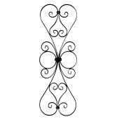 41-BF Balaustre de forja decorativa con rizos