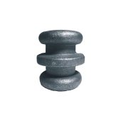 53-MA Macolla lisa de hierro fundido para balaustres