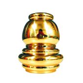 77-ML Macolla escalonada estilo redondo latón