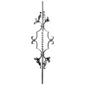 79-BF Barrote de estilo antiguo en hierro forjado