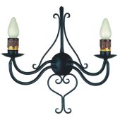 A-32 Aplique de pared de forja con estilo moderno