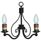 A-91 Aplique de pared para dormitorios en forja artística