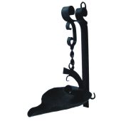 A-95 Aplique de forja artística con forma de candil