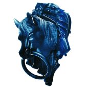 AV-35 Cabeza de caballo en fundición para pared