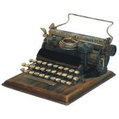 AV-44 Máquina escribir réplica de forja