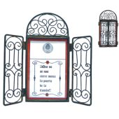 AV-57 Cancela decorativa pequeña de forja artística