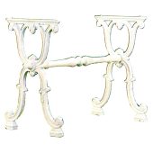 MSE-69 Pie de mesa de hierro fundido para exterior