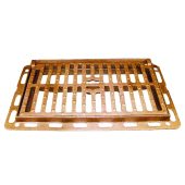 TS-65 Rejilla con marco alargada de fundición