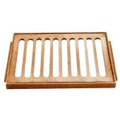 TS-67 Rejilla plana o curva con marco fundición