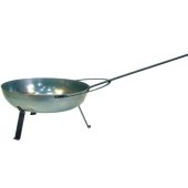 UC-21 Sartén de hierro con patas para chimeneas